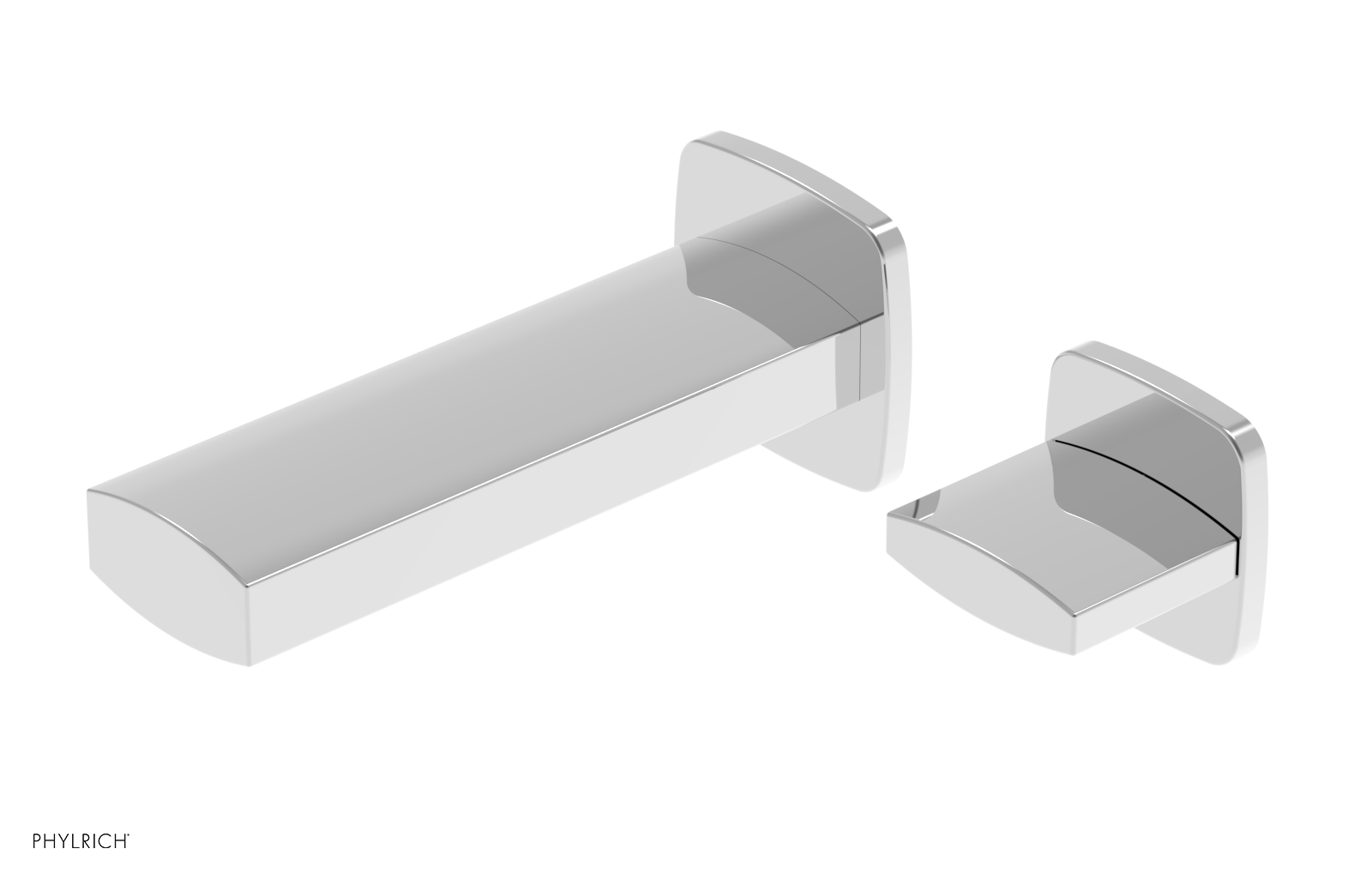 RADI - 6" Single Cross Handle Wall Lavatory Set 181-15-6