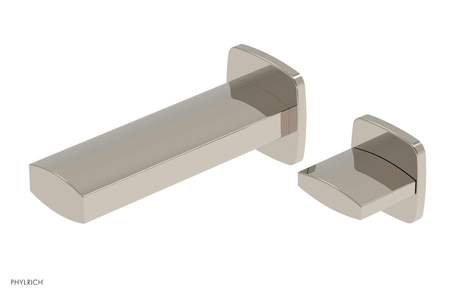 RADI - 6" Single Cross Handle Wall Lavatory Set 181-15-6