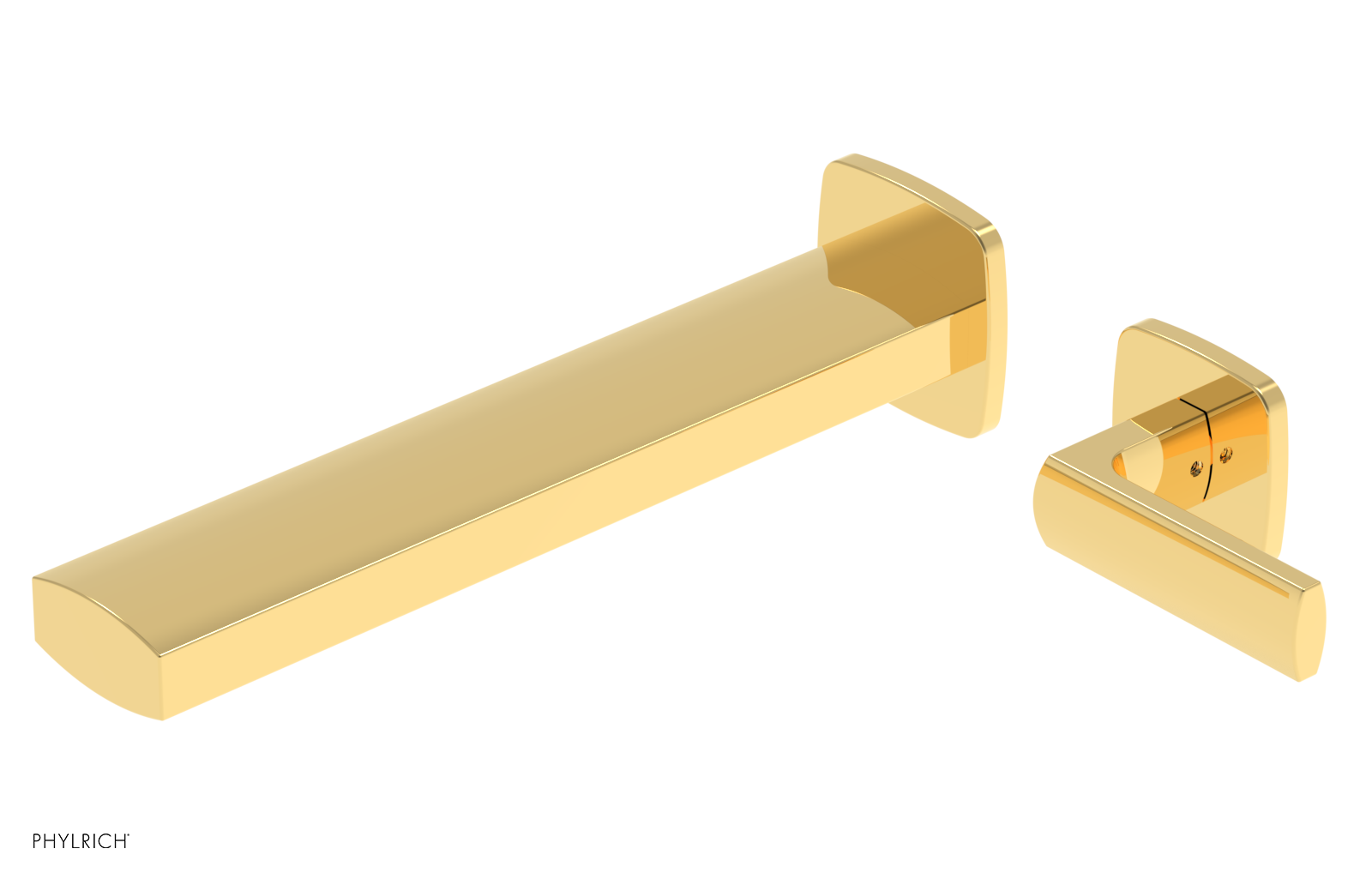 RADI - 10" Single Lever Handle Wall Lavatory Set 181-16-10