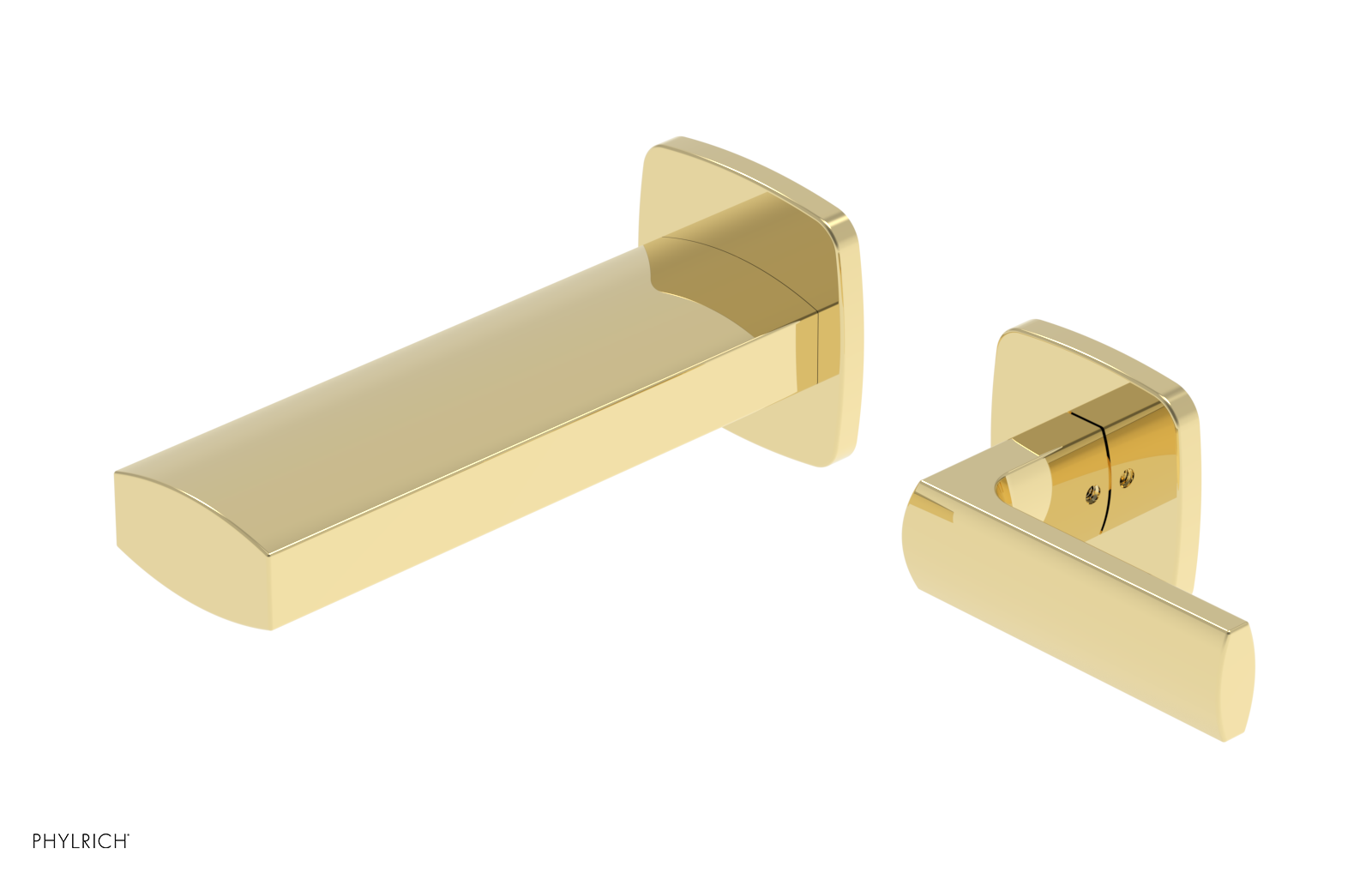 RADI - 6" Single Lever Handle Wall Lavatory Set 181-16-6