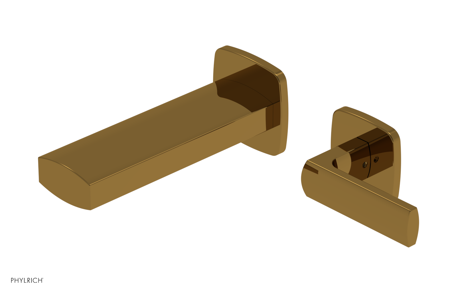 RADI - 6" Single Lever Handle Wall Lavatory Set 181-16-6