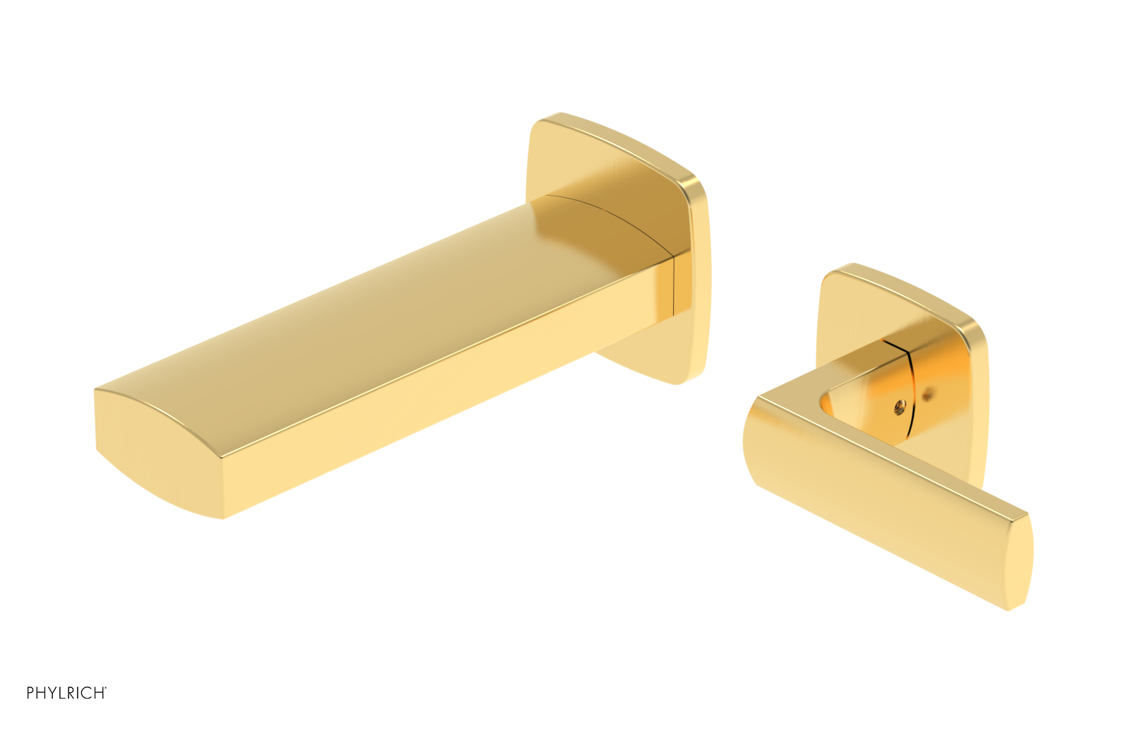 RADI - 6" Single Lever Handle Wall Lavatory Set 181-16-6