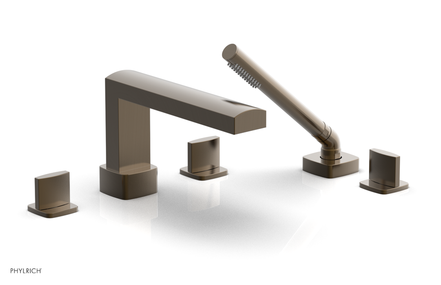 RADI Deck Tub Set with Hand Shower - Blade Handles 181-48