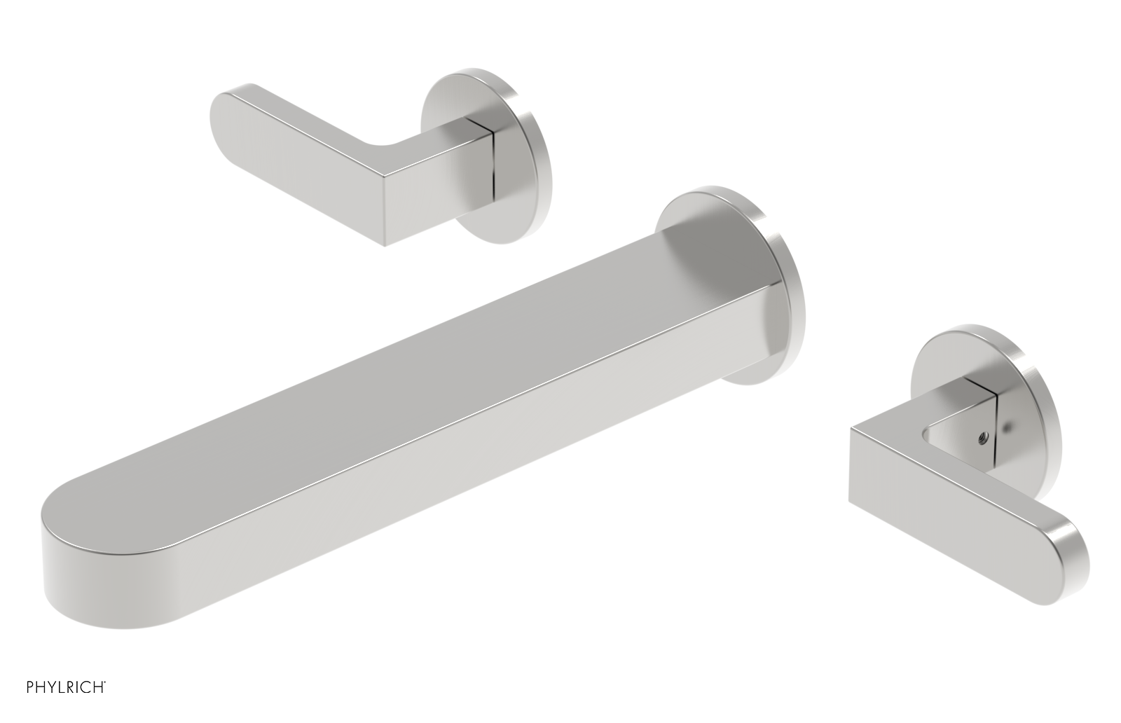 ROND 10" Wall Tub Set - Lever Handles 183-57-10