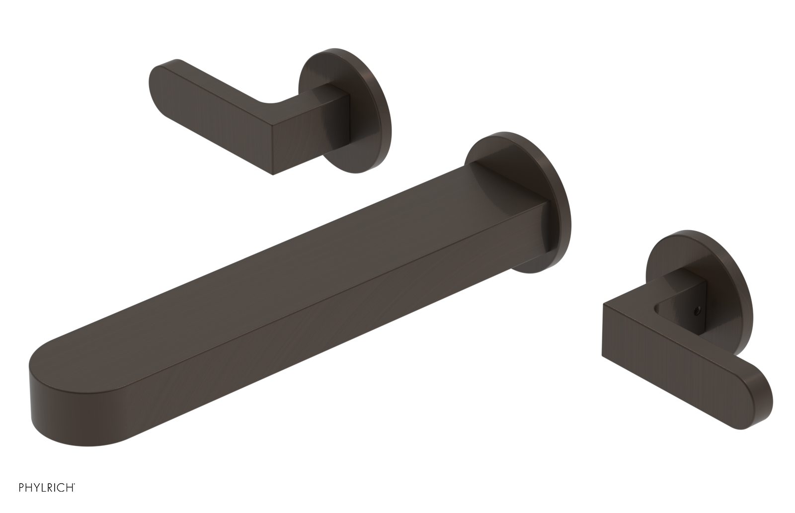 ROND 10" Wall Tub Set - Lever Handles 183-57-10