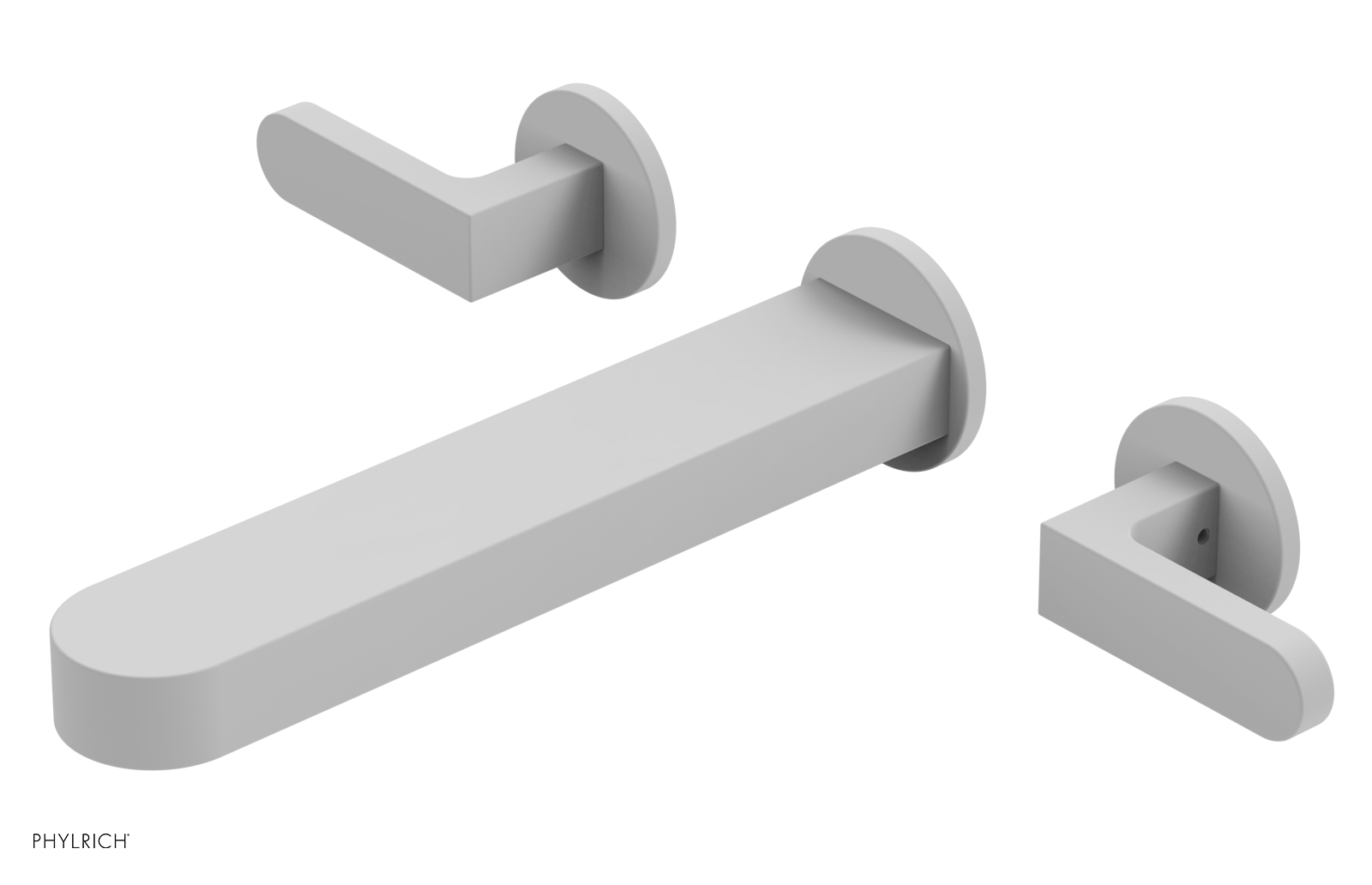 ROND 10" Wall Tub Set - Lever Handles 183-57-10