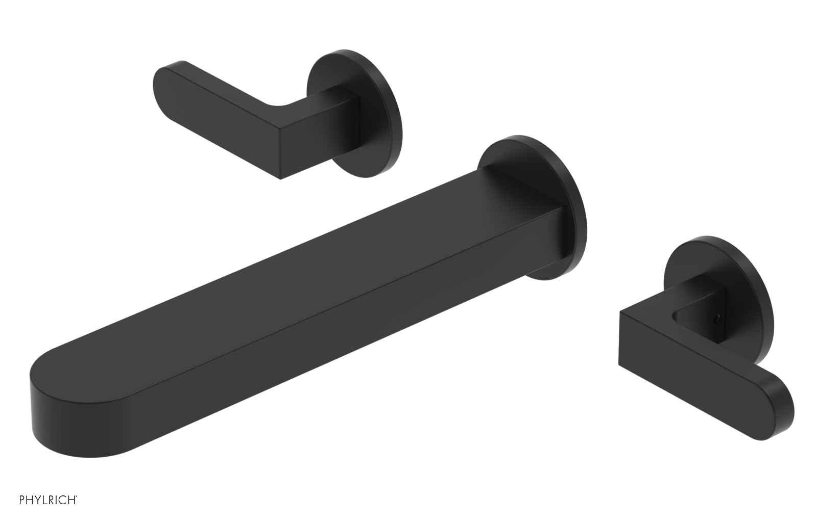 ROND 10" Wall Tub Set - Lever Handles 183-57-10