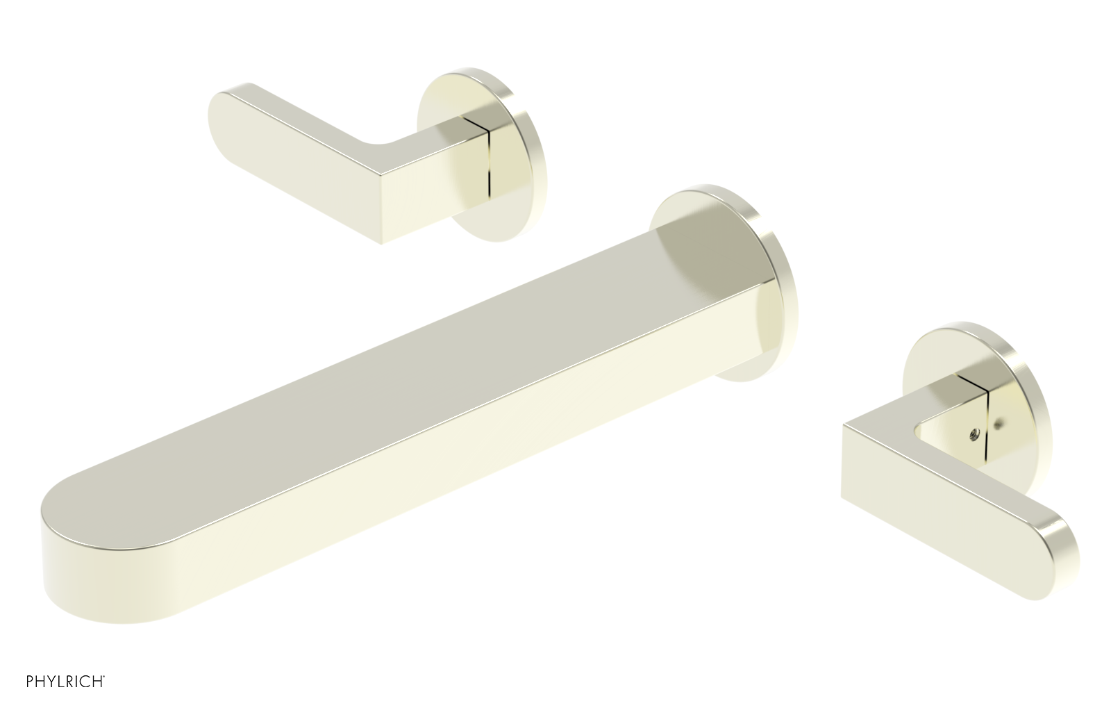 ROND 10" Wall Tub Set - Lever Handles 183-57-10