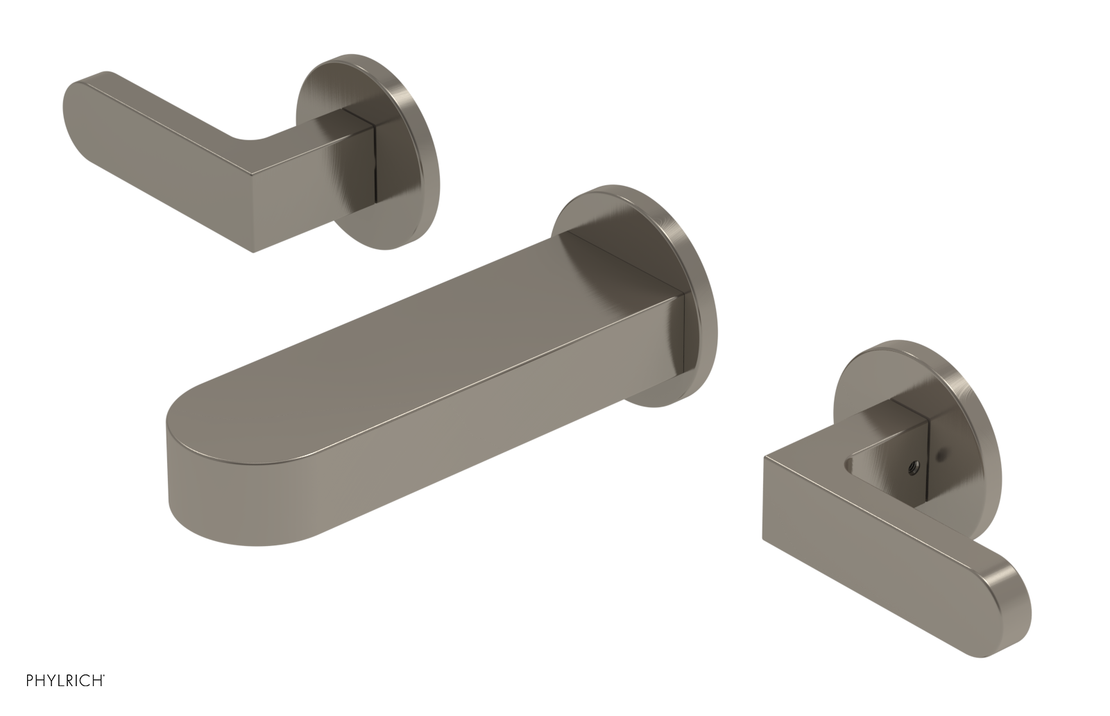 ROND 6" Wall Tub Set - Lever Handles 183-57-6