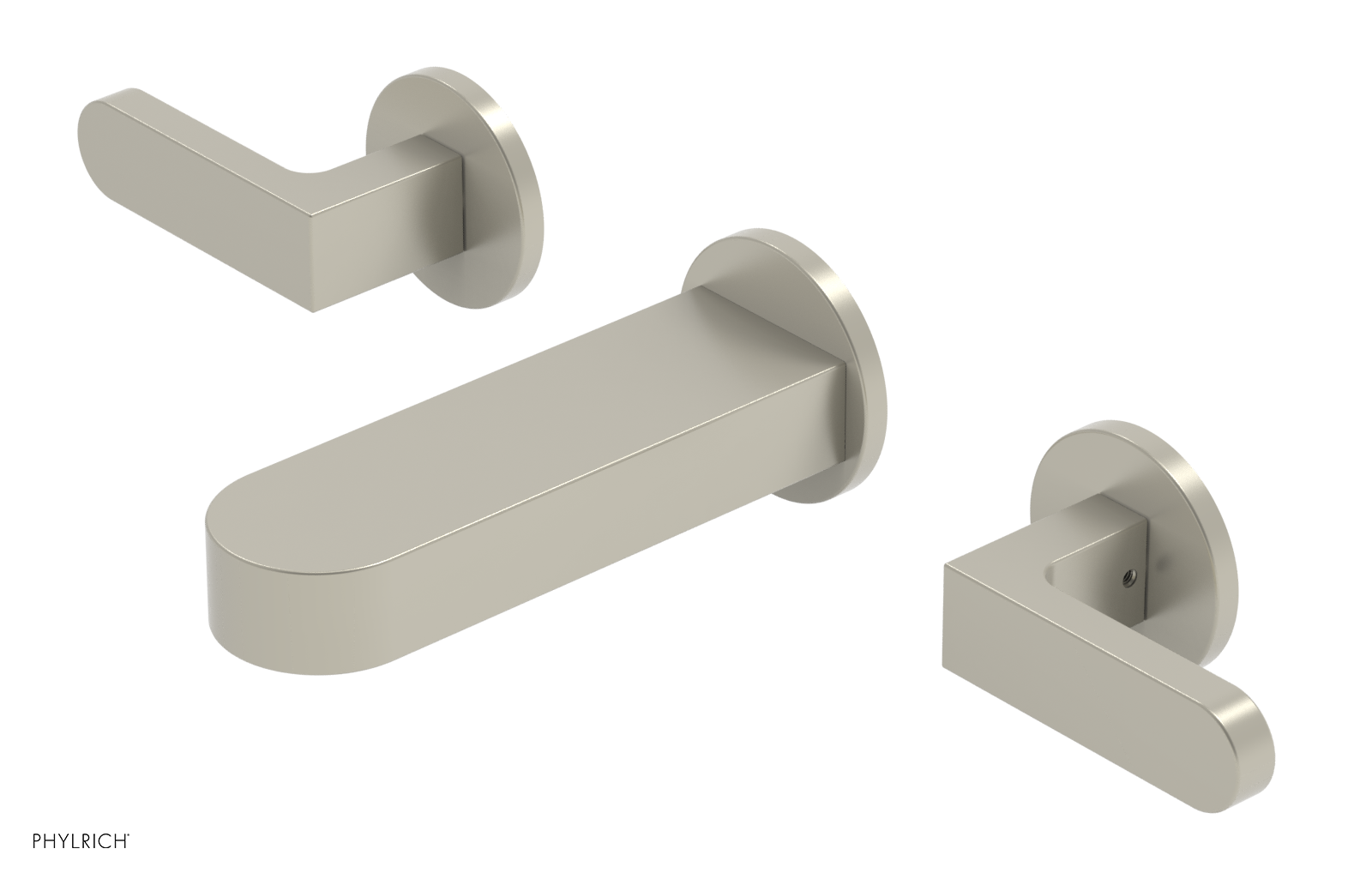 ROND 6" Wall Tub Set - Lever Handles 183-57-6