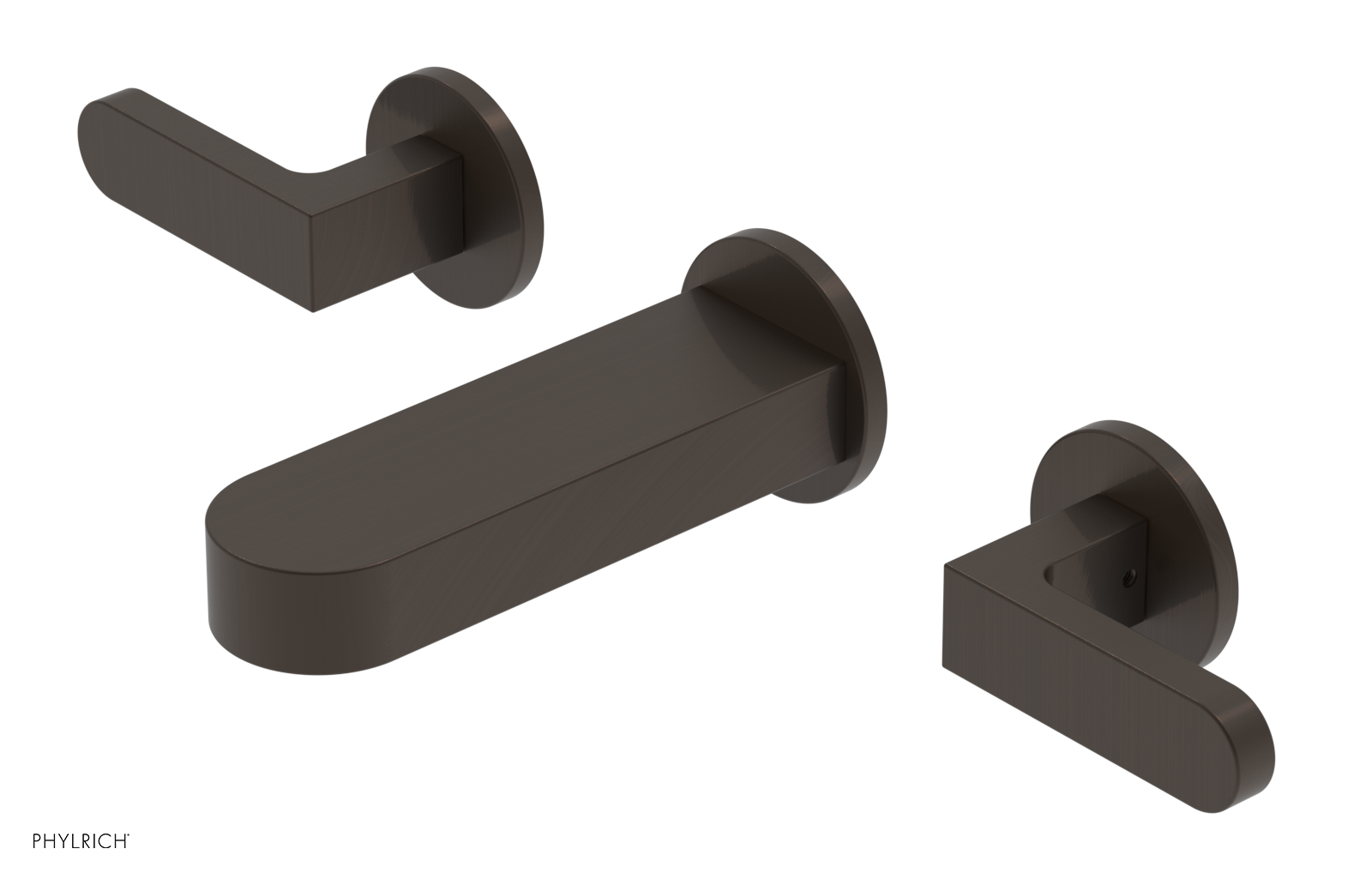 ROND 6" Wall Tub Set - Lever Handles 183-57-6