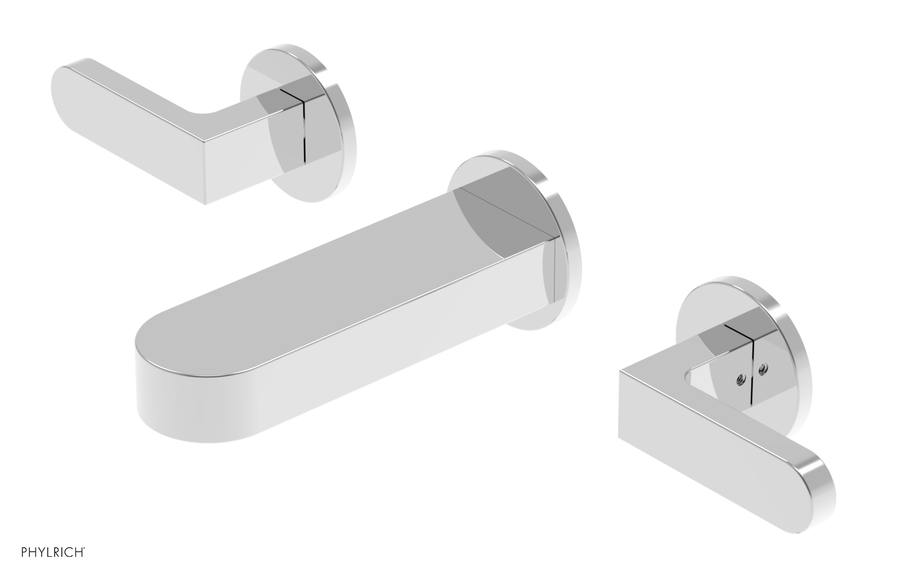 ROND 6" Wall Tub Set - Lever Handles 183-57-6
