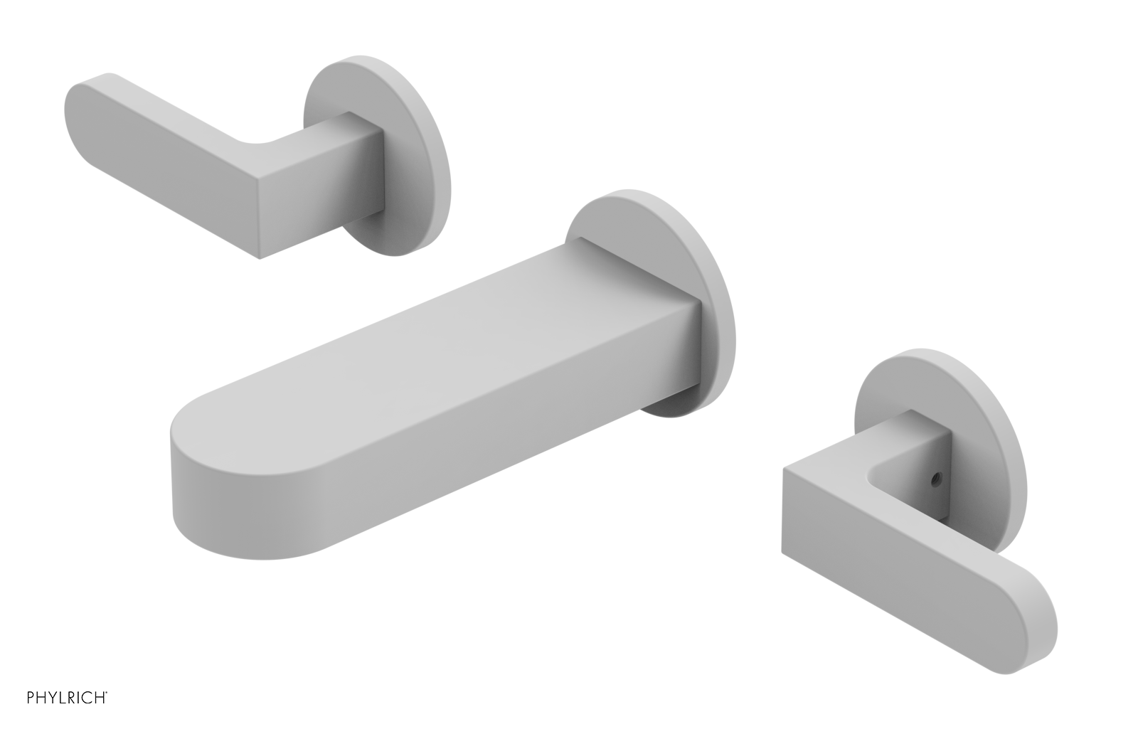 ROND 6" Wall Tub Set - Lever Handles 183-57-6