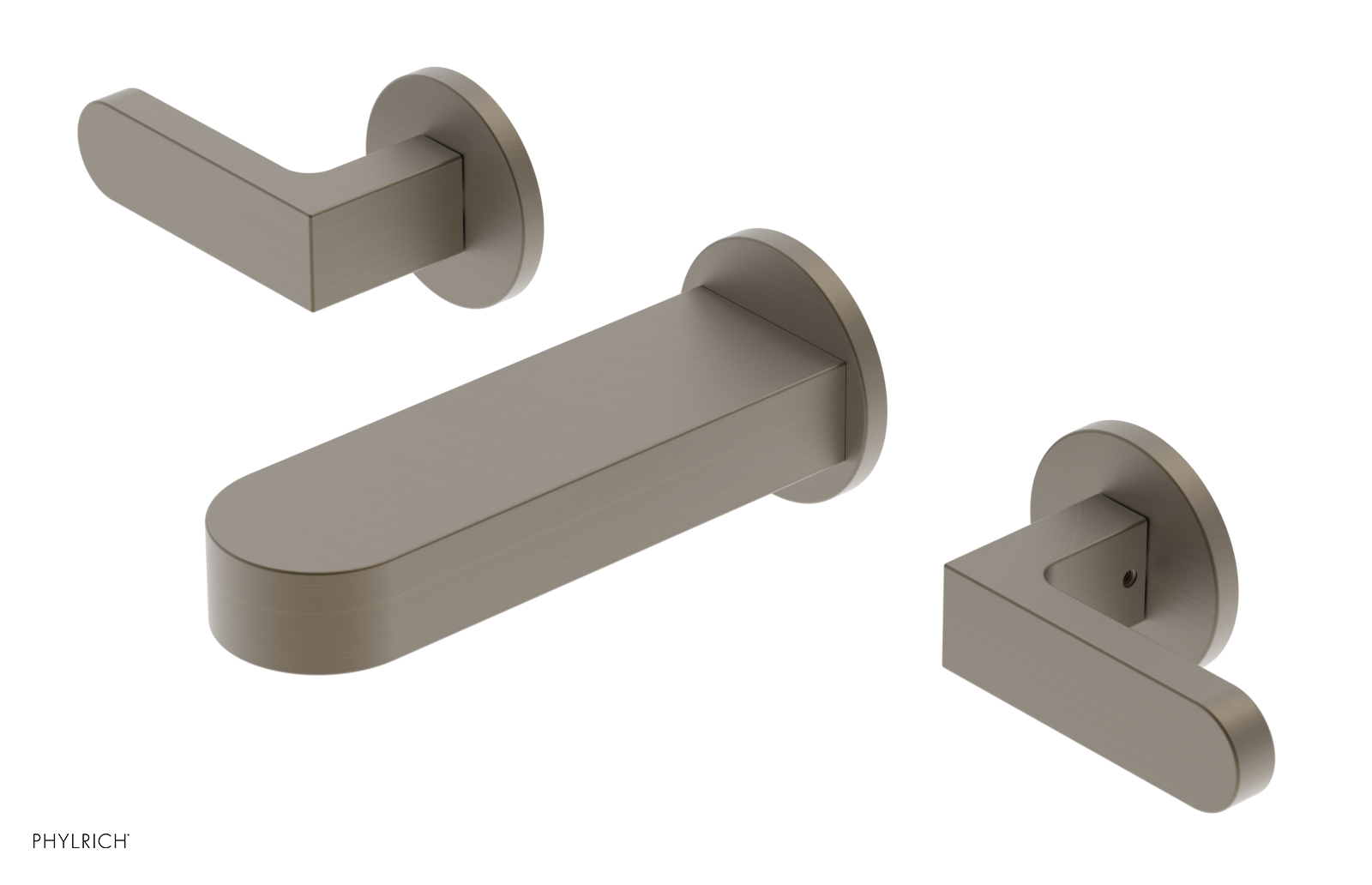 ROND 6" Wall Tub Set - Lever Handles 183-57-6