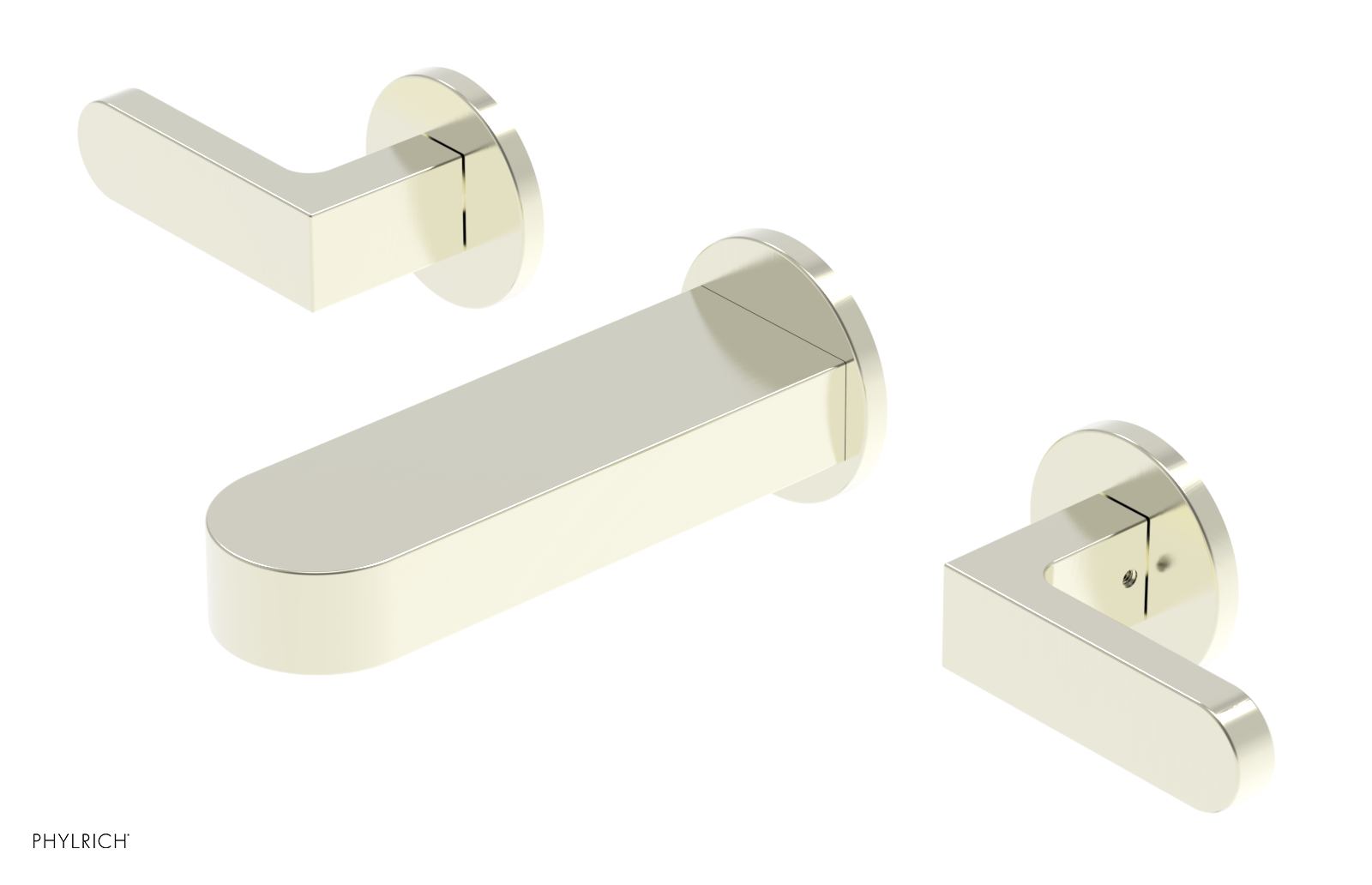 ROND 6" Wall Tub Set - Lever Handles 183-57-6