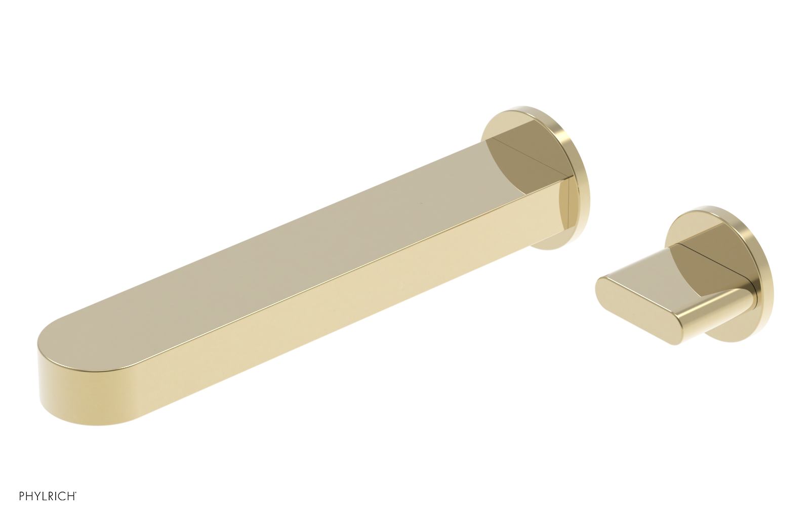 ROND - 10" Single Cross Handle Wall Lavatory Set 183-15-10