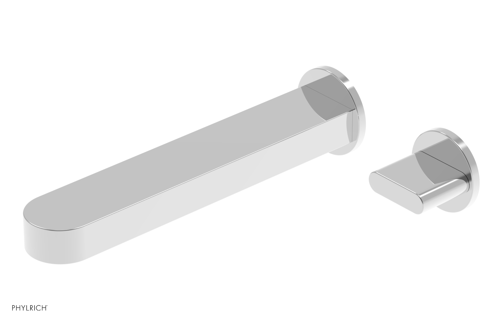 ROND - 10" Single Cross Handle Wall Lavatory Set 183-15-10