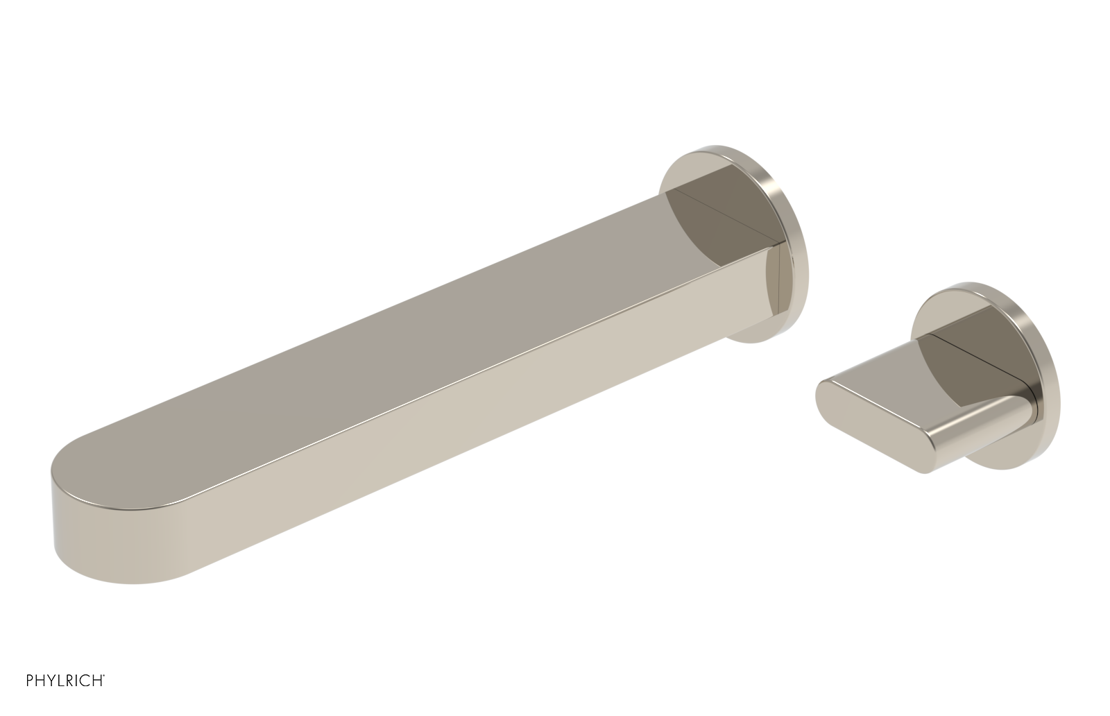 ROND - 10" Single Cross Handle Wall Lavatory Set 183-15-10