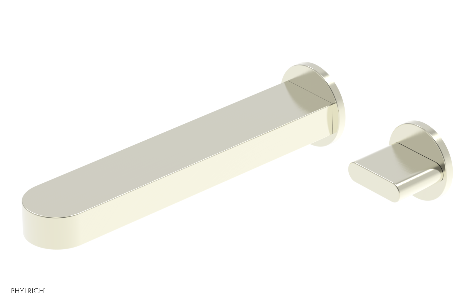ROND - 10" Single Cross Handle Wall Lavatory Set 183-15-10