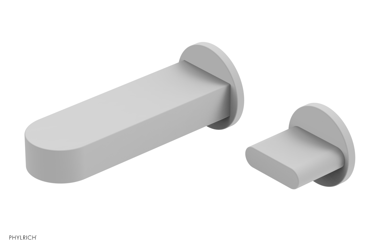 ROND - 6" Single Cross Handle Wall Lavatory Set 183-15-6