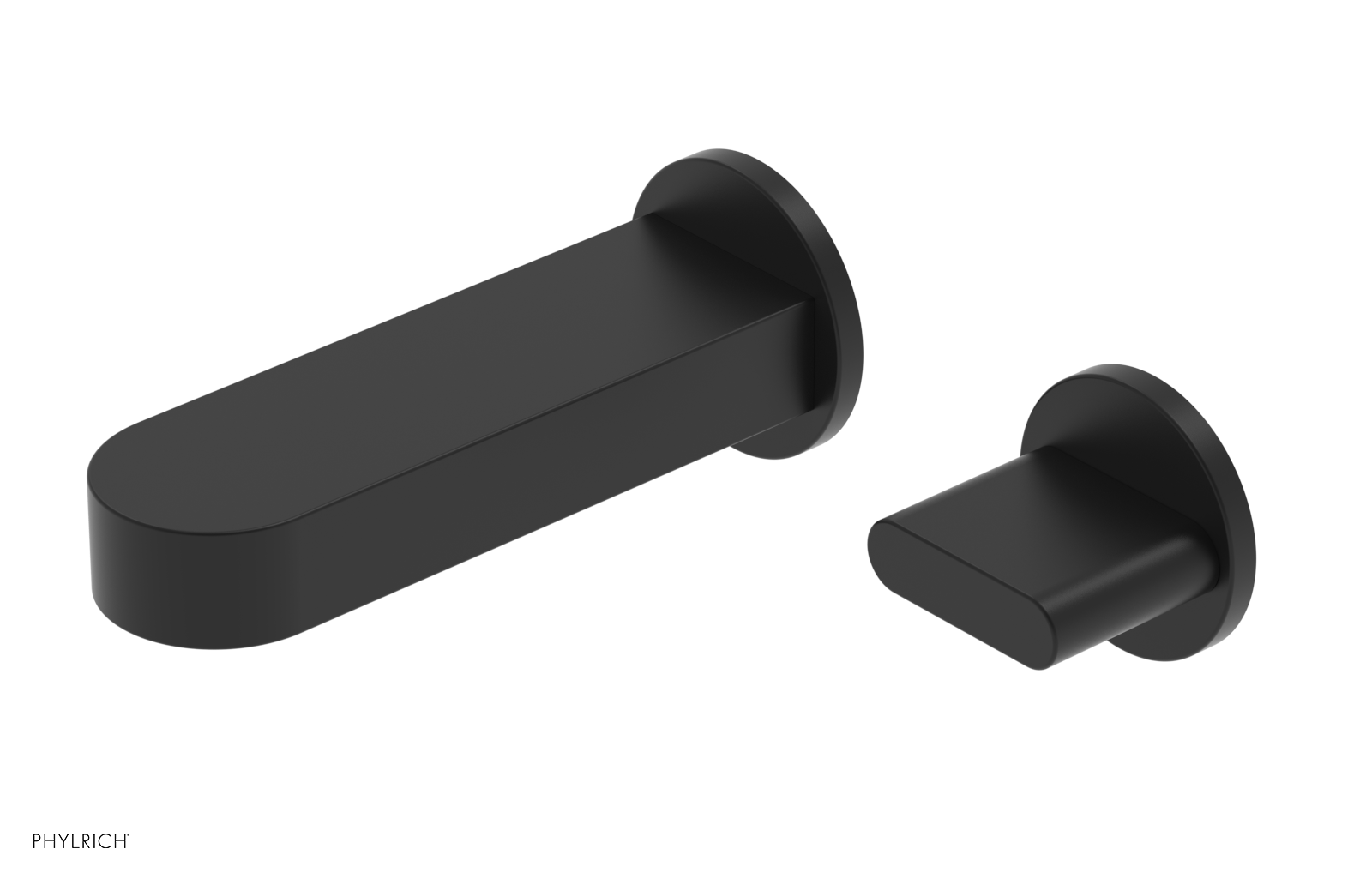 ROND - 6" Single Cross Handle Wall Lavatory Set 183-15-6