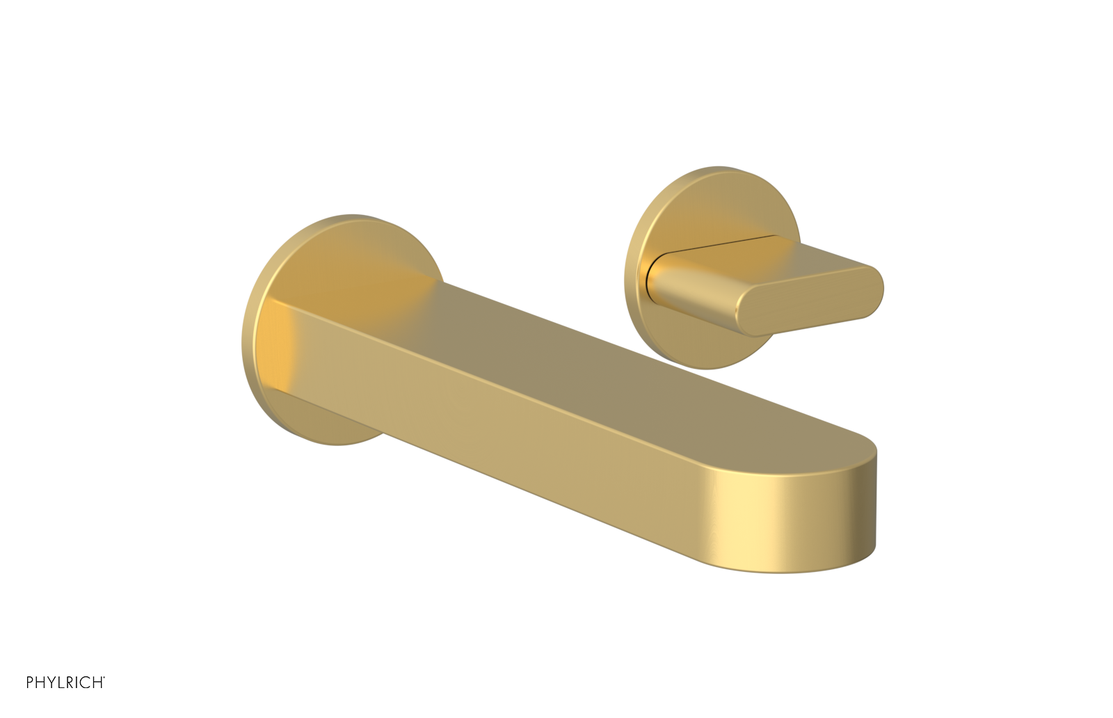 ROND Single Handle Wall Lavatory Set - Blade Handles 183-15