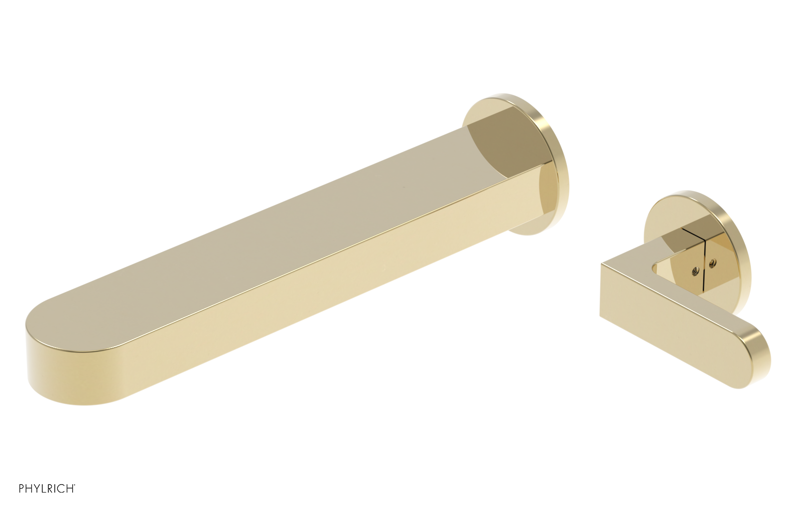 ROND - 10" Single Lever Handle Wall Lavatory Set 183-16-10