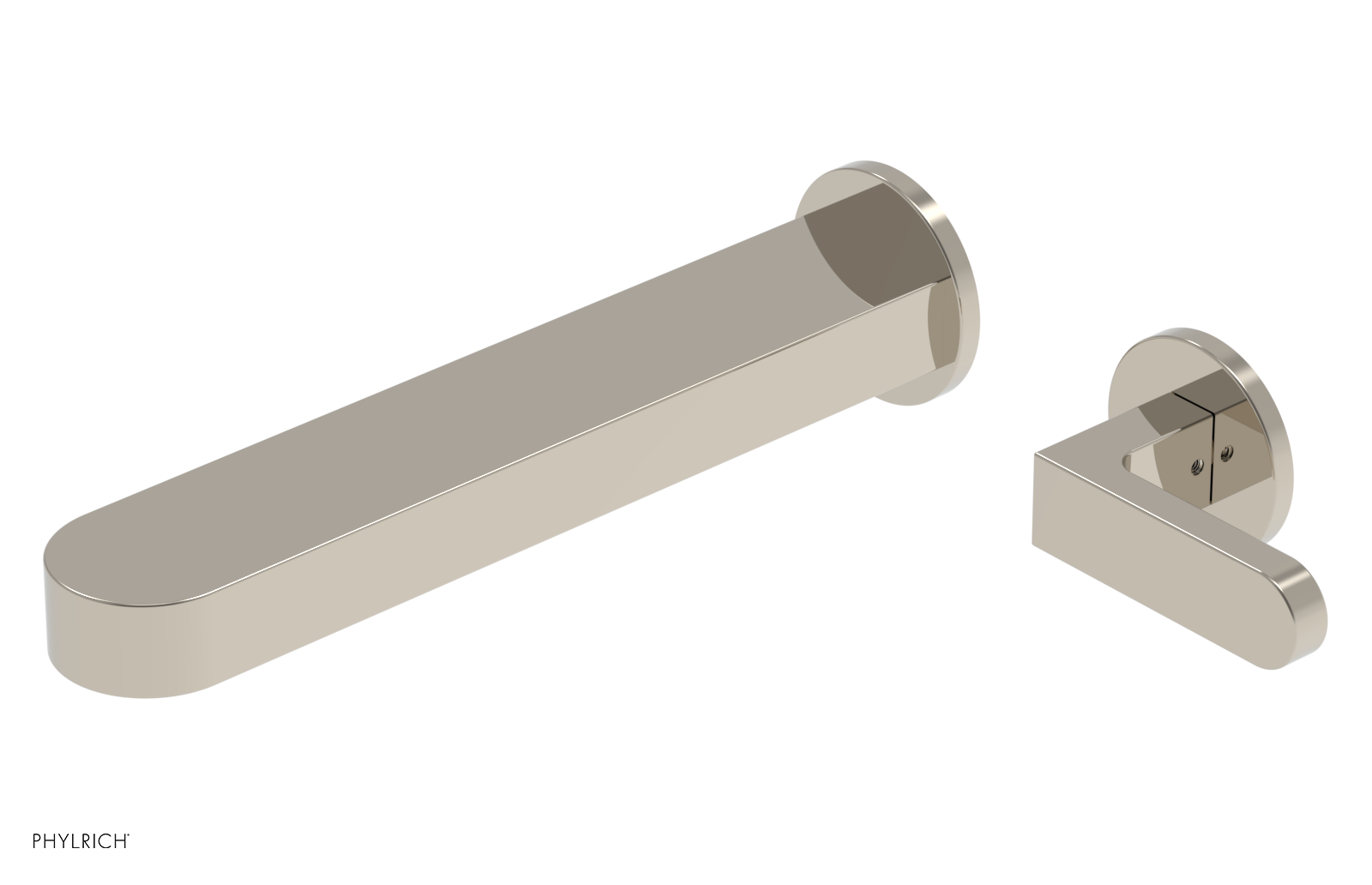 ROND - 10" Single Lever Handle Wall Lavatory Set 183-16-10