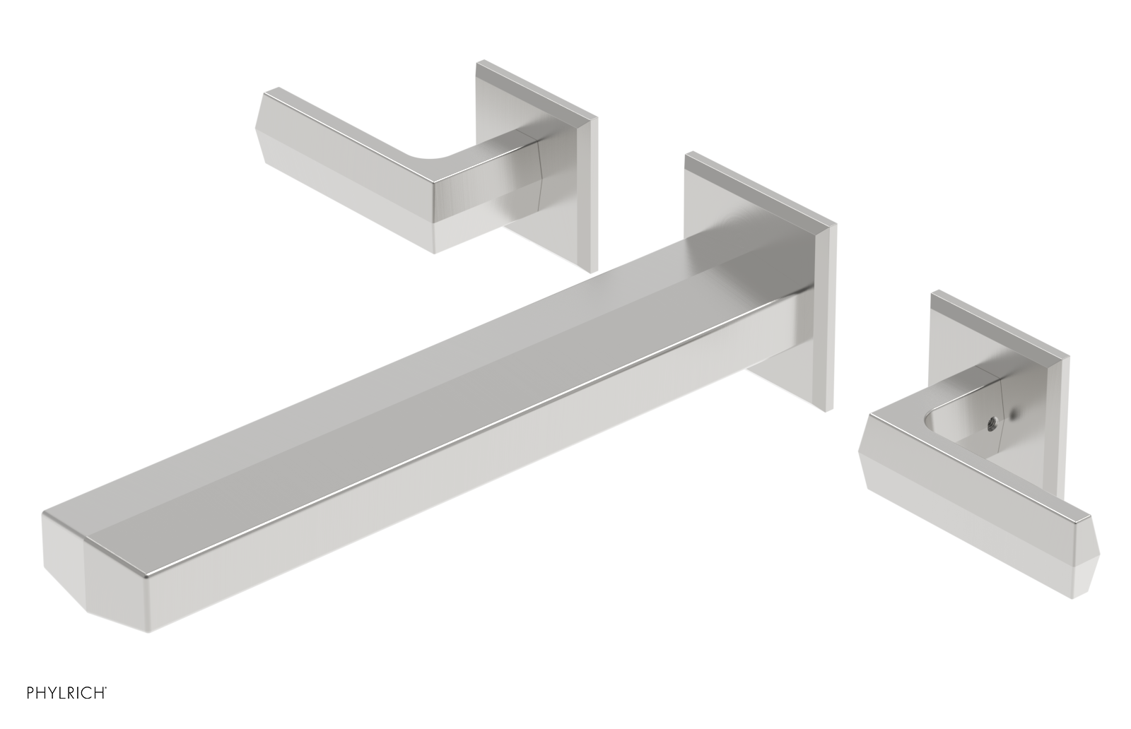 DIAMA 10" Wall Tub Set - Lever Handles 184-57-10