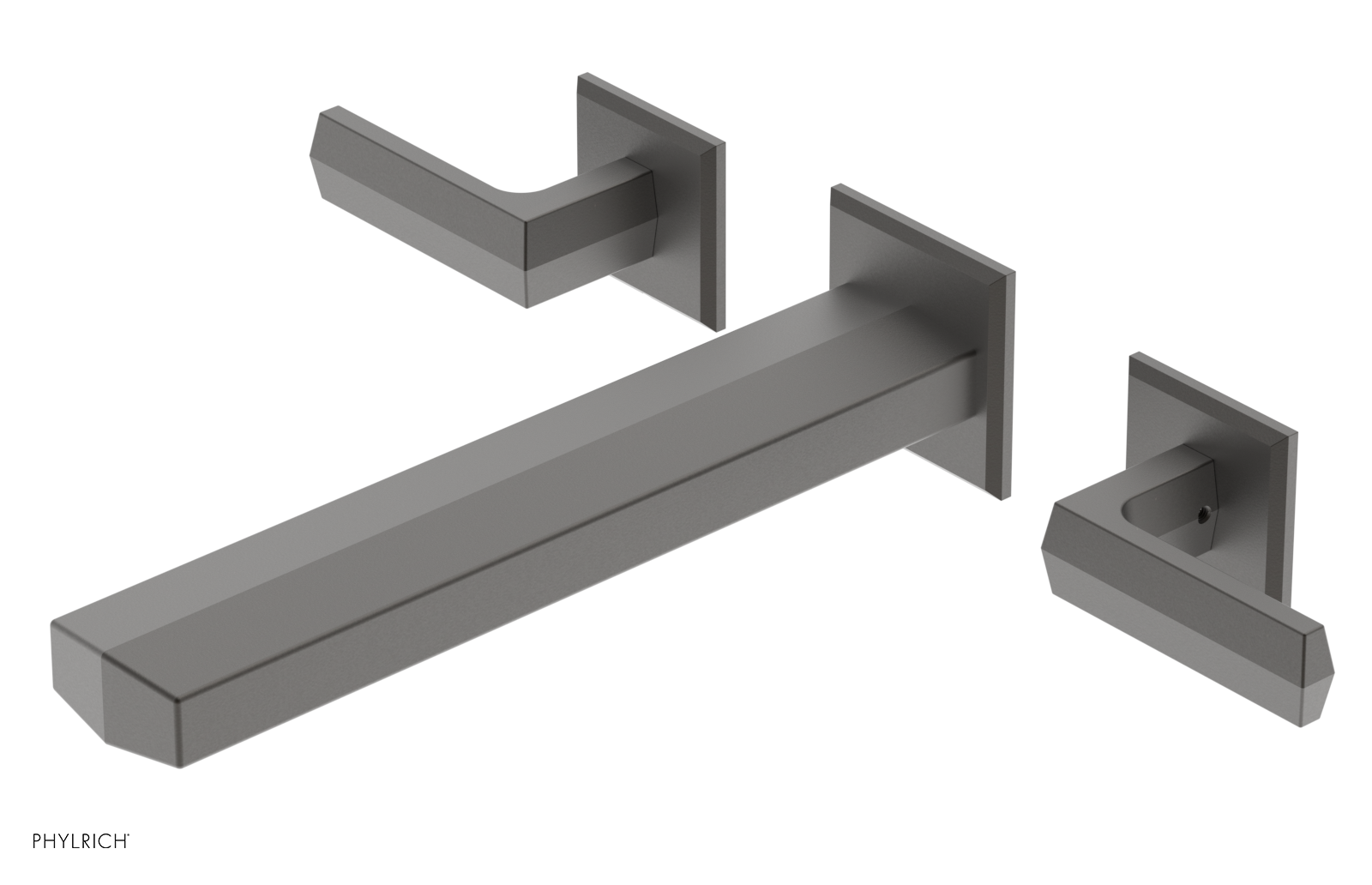 DIAMA 10" Wall Tub Set - Lever Handles 184-57-10