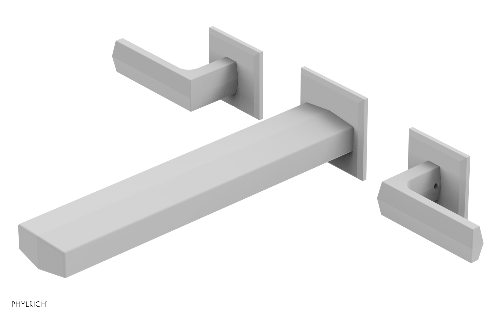 DIAMA 10" Wall Tub Set - Lever Handles 184-57-10