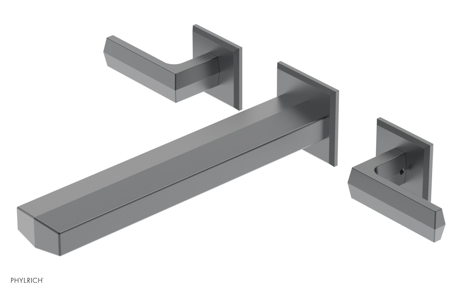 DIAMA 10" Wall Tub Set - Lever Handles 184-57-10