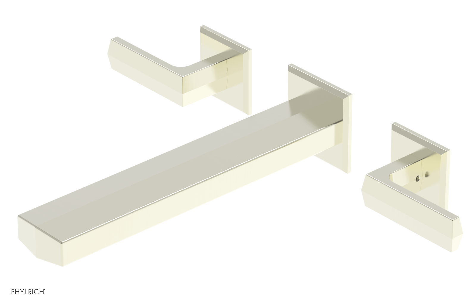 DIAMA 10" Wall Tub Set - Lever Handles 184-57-10