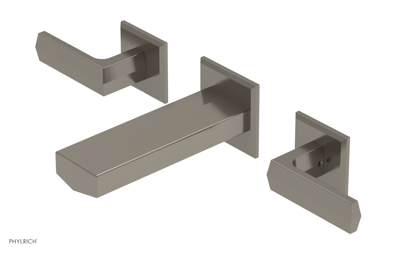 DIAMA 6" Wall Tub Set - Lever Handles 184-57-6