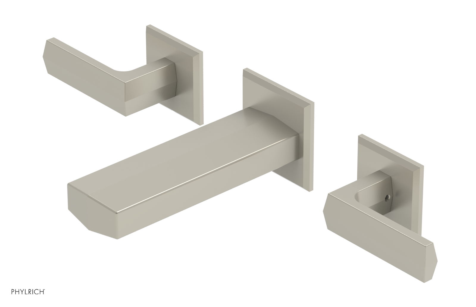 DIAMA 6" Wall Tub Set - Lever Handles 184-57-6