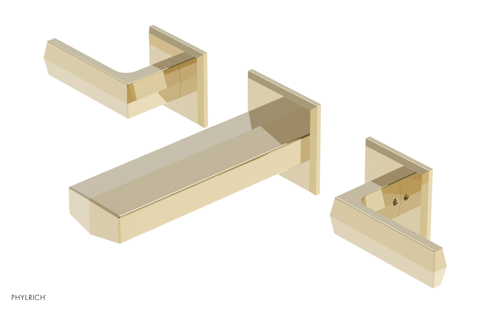 DIAMA 6" Wall Tub Set - Lever Handles 184-57-6