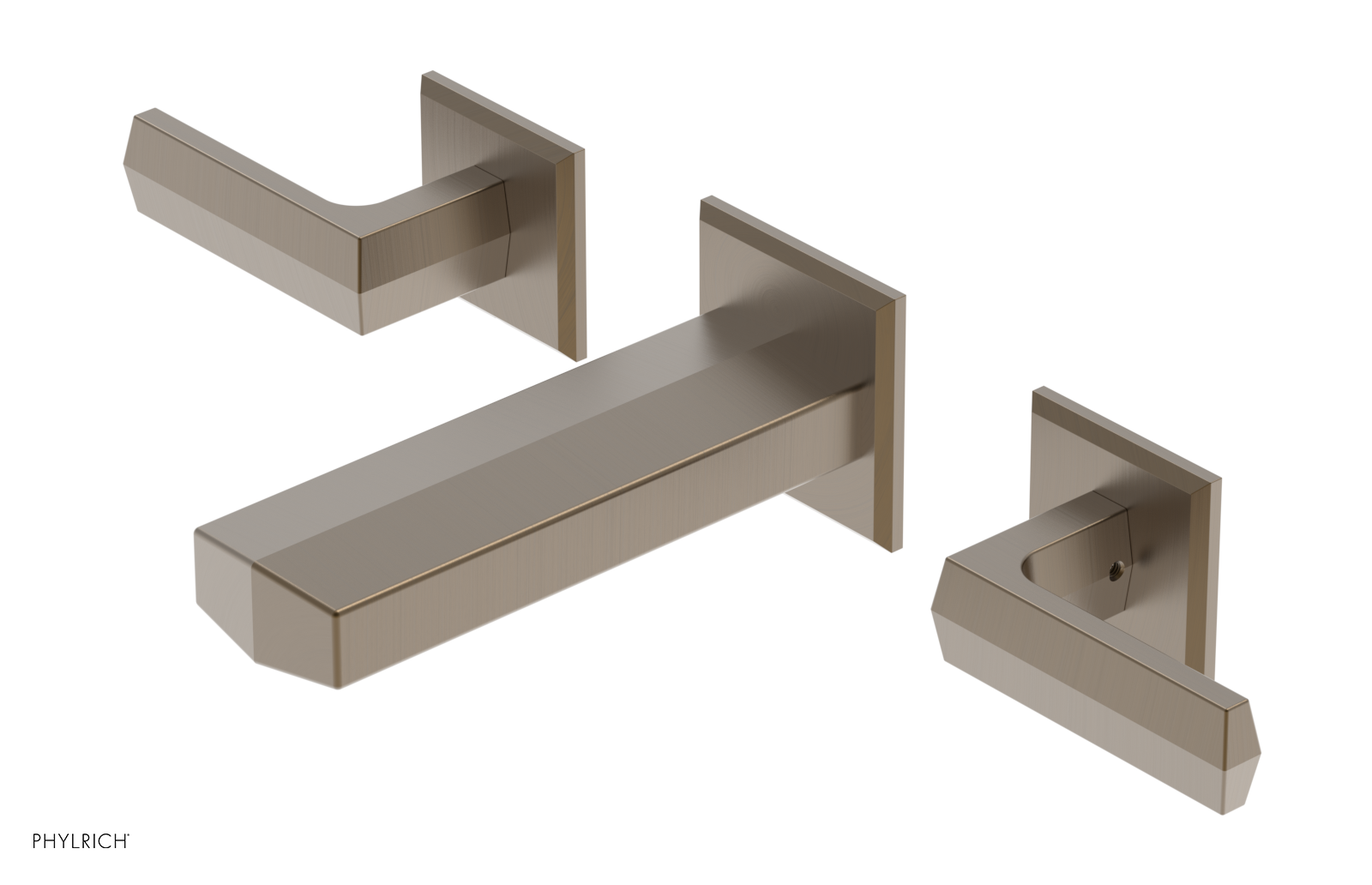 DIAMA 6" Wall Tub Set - Lever Handles 184-57-6