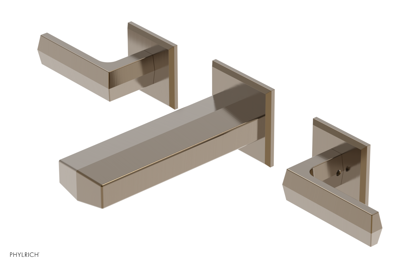 DIAMA 6" Wall Tub Set - Lever Handles 184-57-6