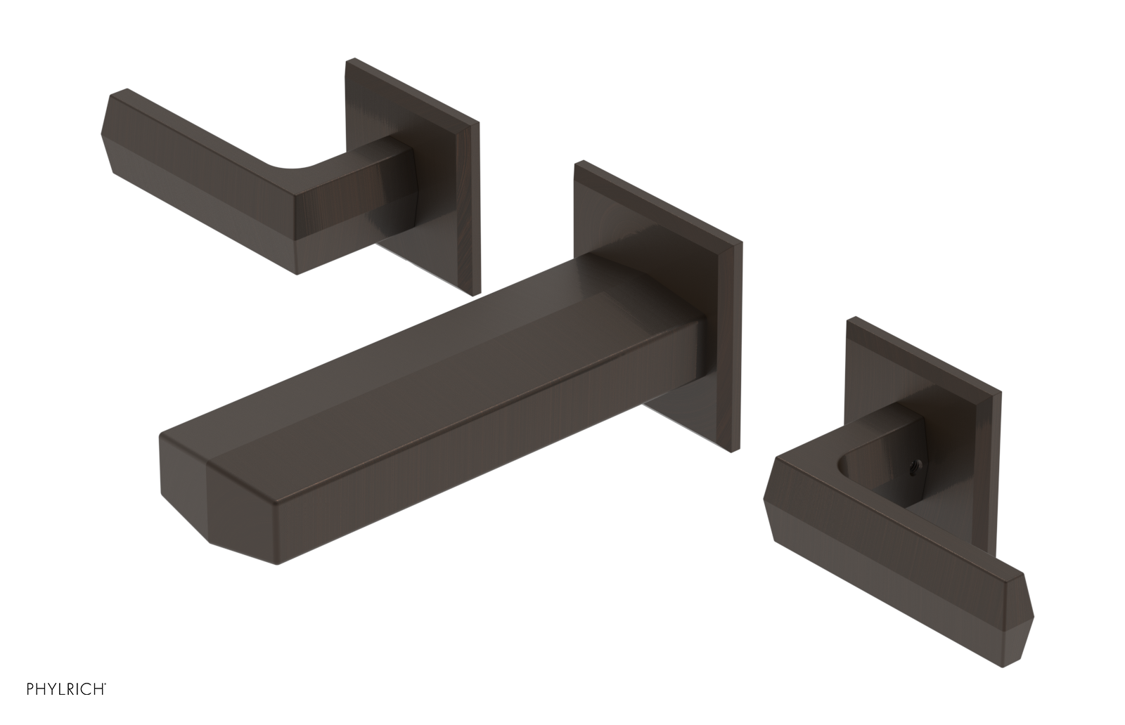 DIAMA 6" Wall Tub Set - Lever Handles 184-57-6