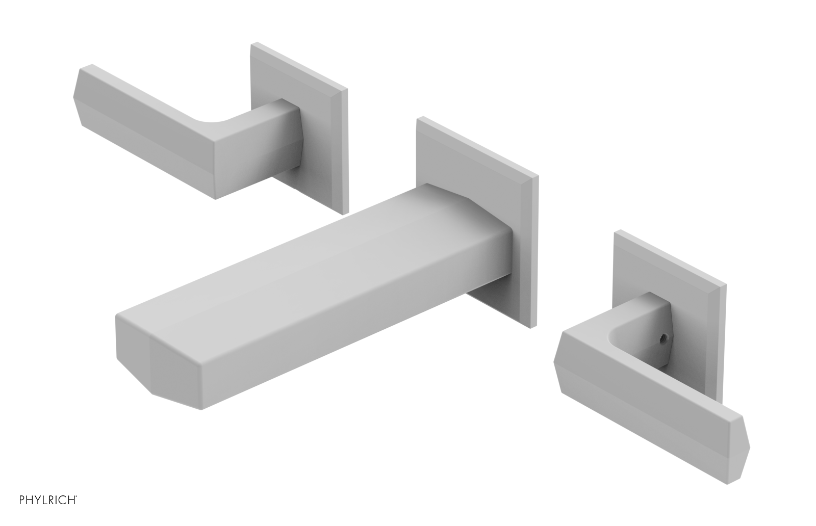 DIAMA 6" Wall Tub Set - Lever Handles 184-57-6