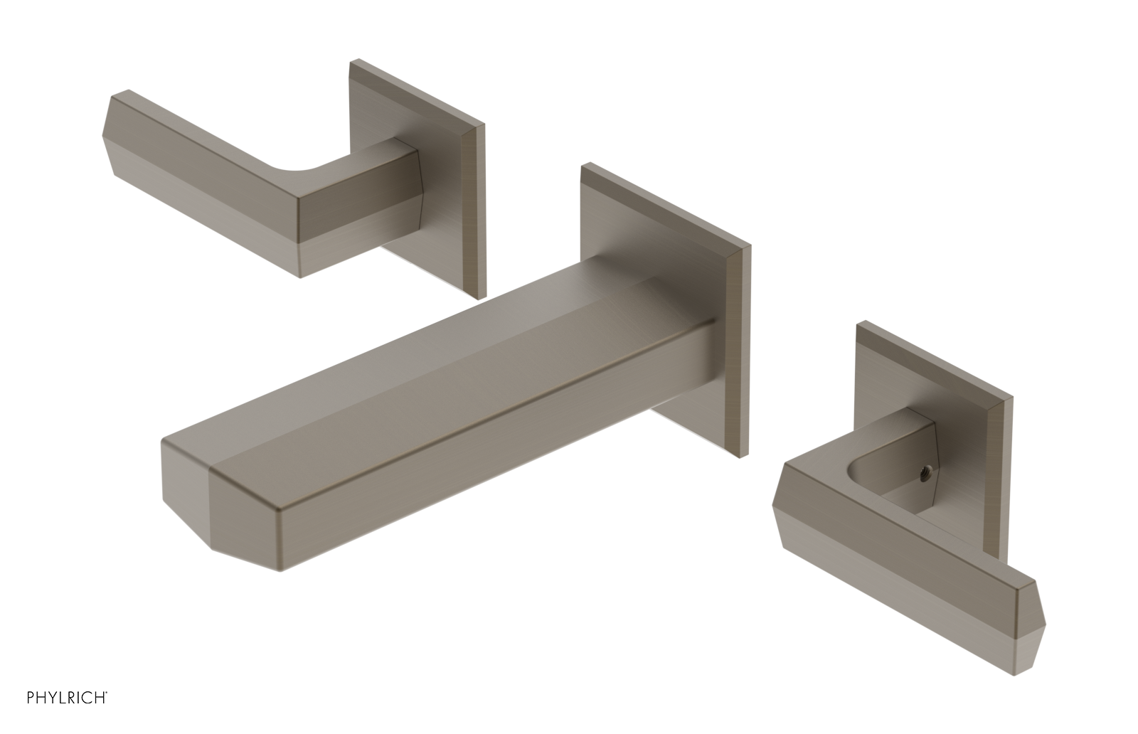 DIAMA 6" Wall Tub Set - Lever Handles 184-57-6