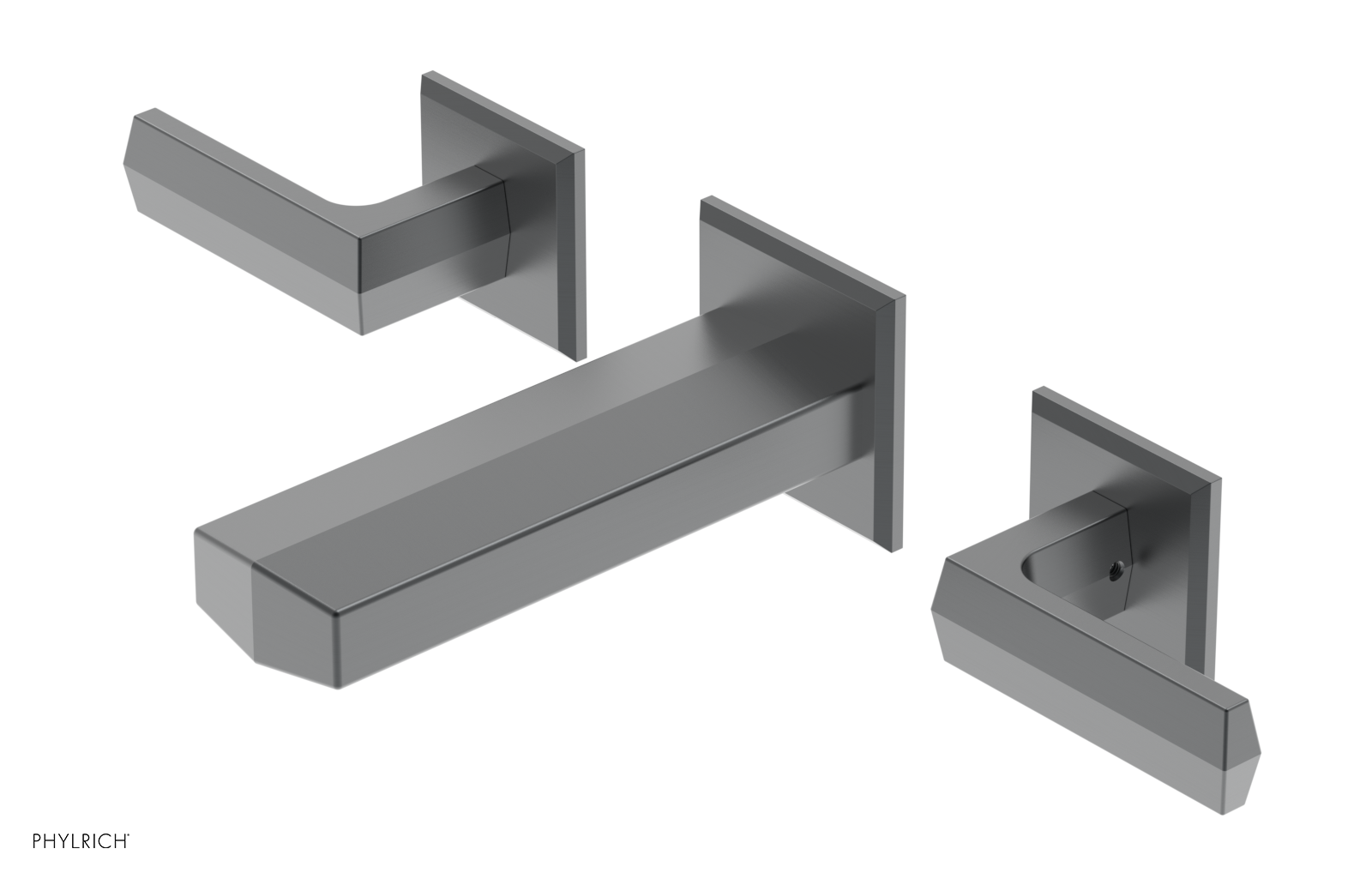 DIAMA 6" Wall Tub Set - Lever Handles 184-57-6