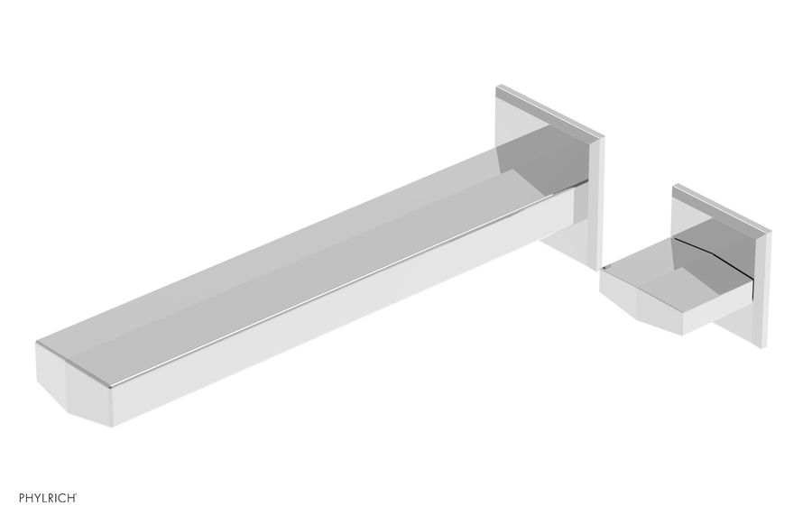 DIAMA - 10" Single Cross Handle Wall Lavatory Set 184-15-10