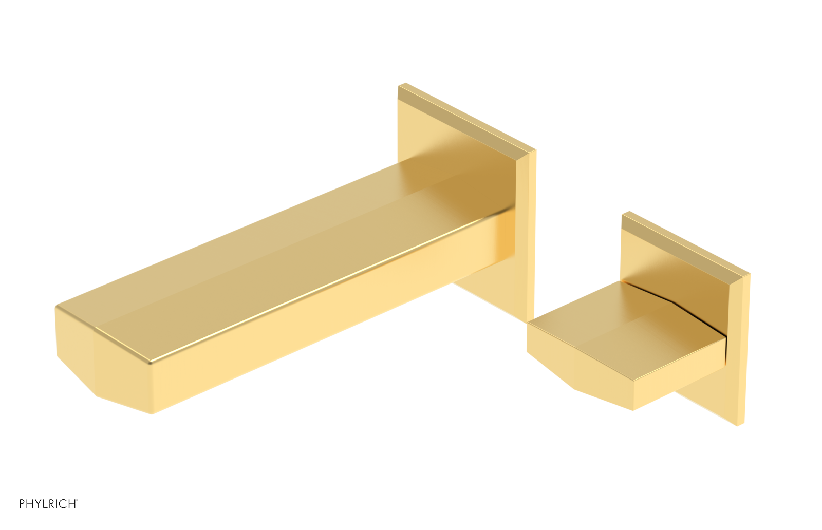 DIAMA - 6" Single Cross Handle Wall Lavatory Set 184-15-6