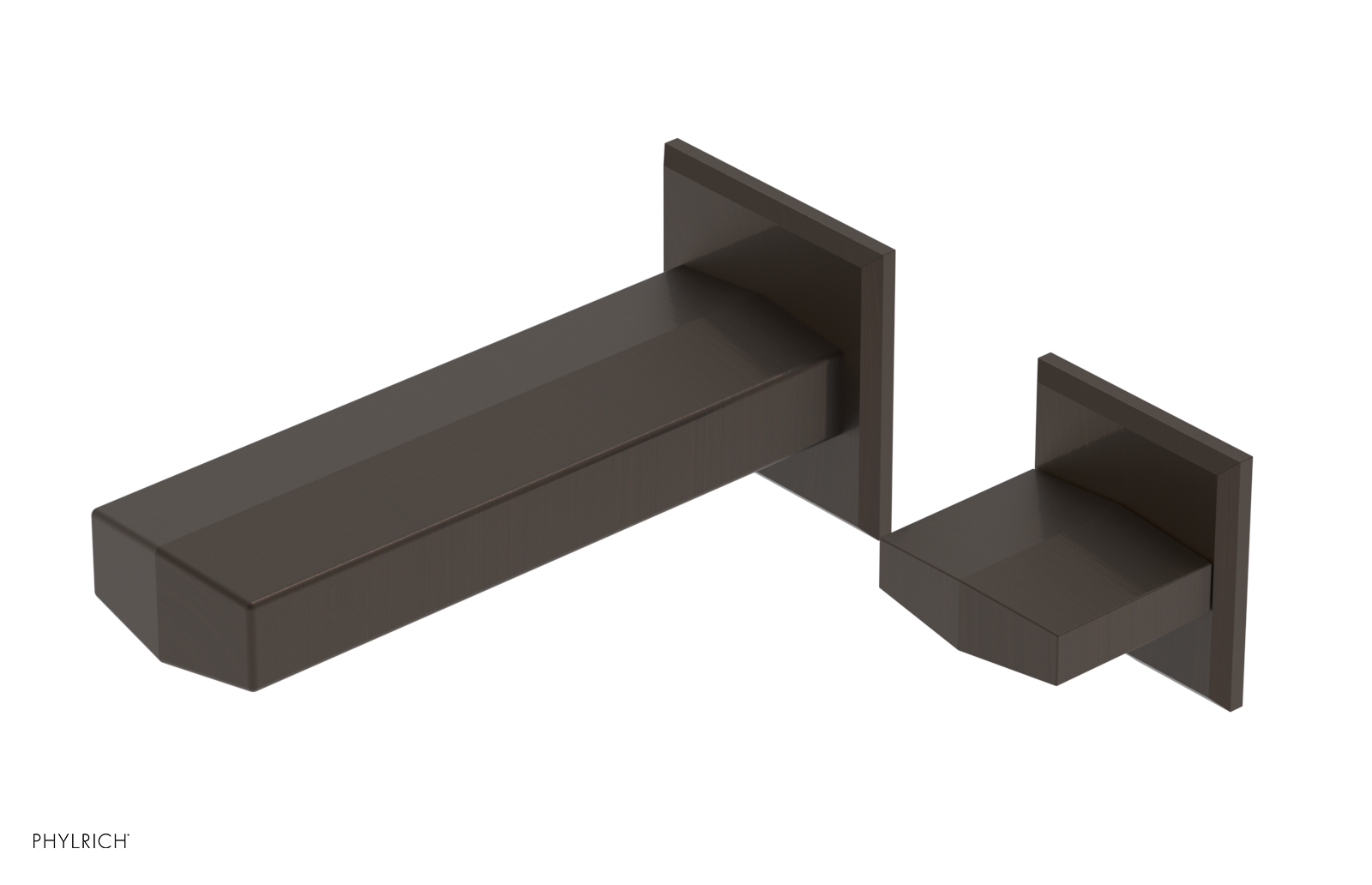 DIAMA - 6" Single Cross Handle Wall Lavatory Set 184-15-6