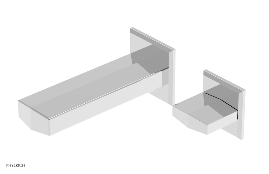DIAMA - 6" Single Cross Handle Wall Lavatory Set 184-15-6