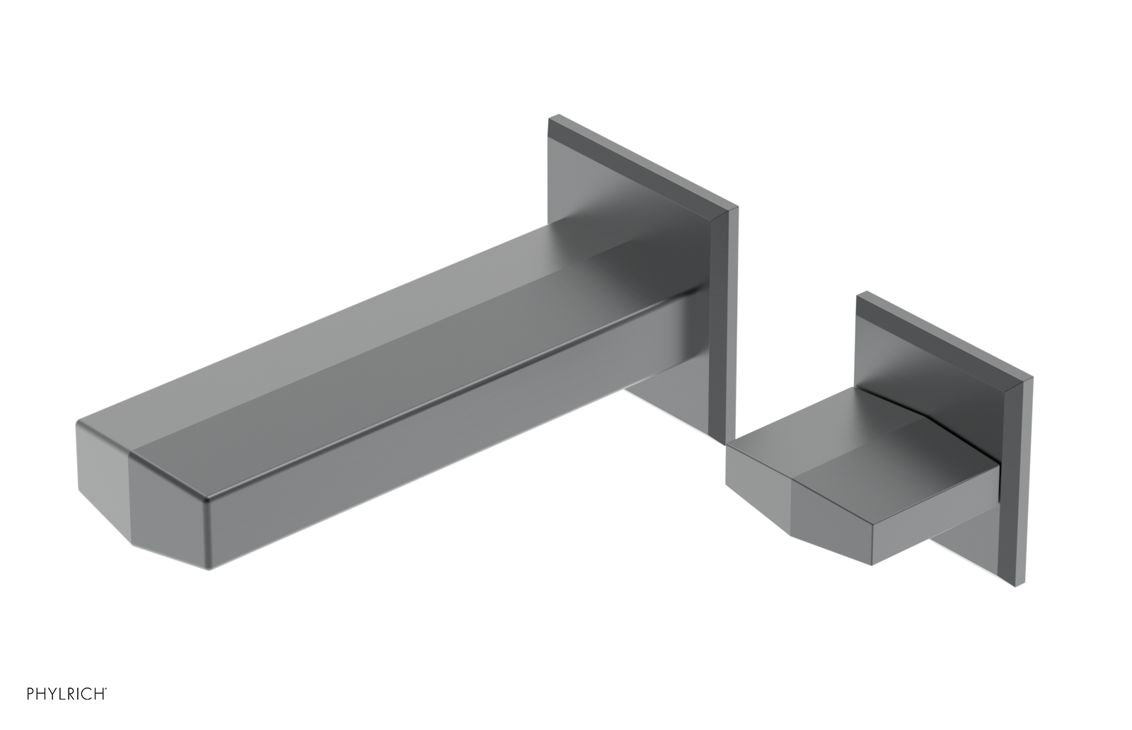 DIAMA - 6" Single Cross Handle Wall Lavatory Set 184-15-6