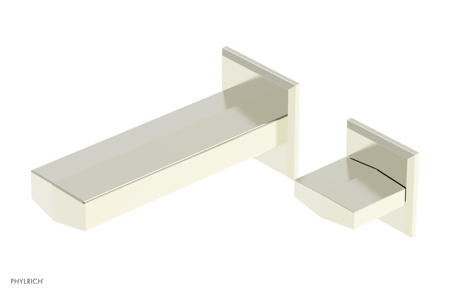 DIAMA - 6" Single Cross Handle Wall Lavatory Set 184-15-6