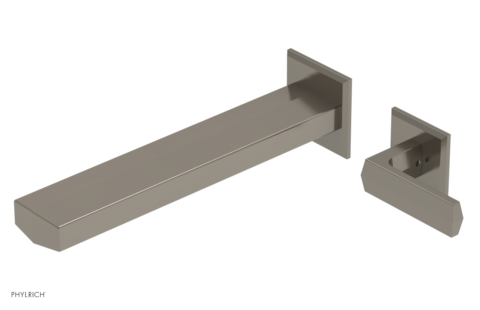 DIAMA - 10" Single Lever Handle Wall Lavatory Set 184-16-10