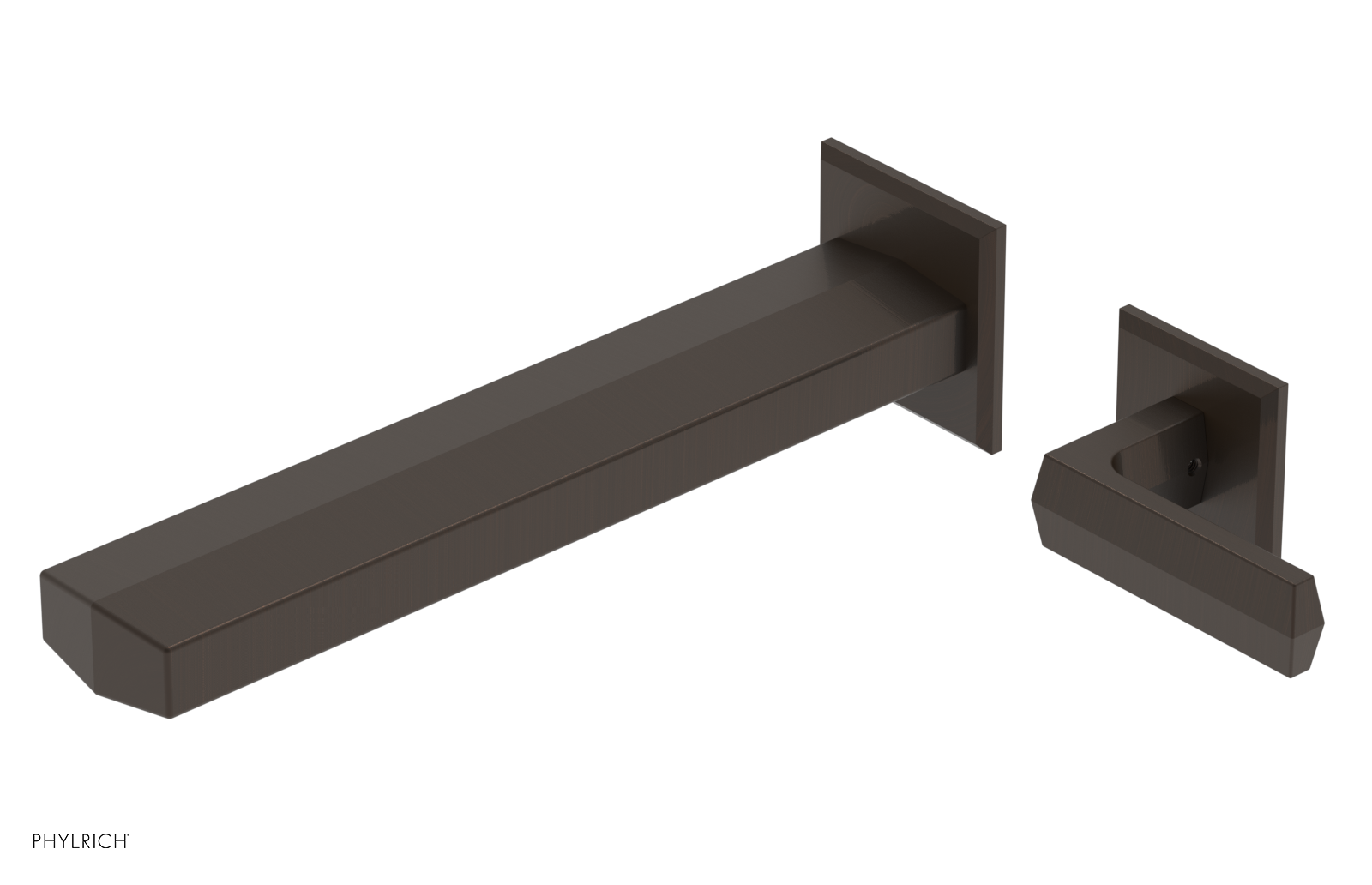 DIAMA - 10" Single Lever Handle Wall Lavatory Set 184-16-10